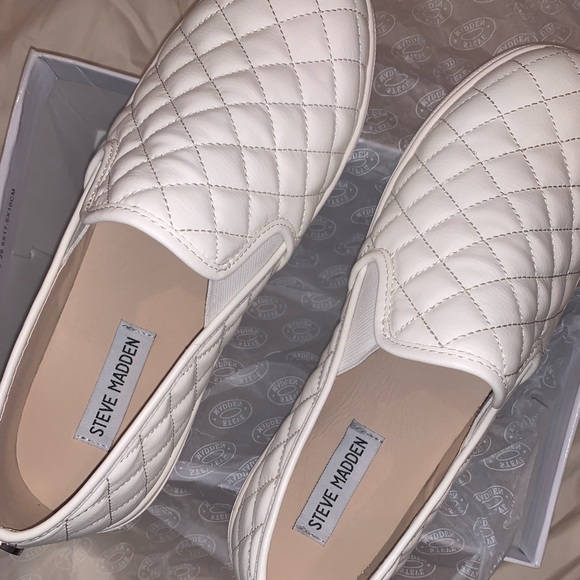 steve madden white ecentrcq